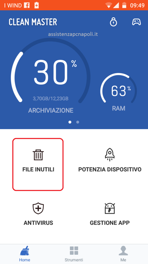 Come velocizzare Android con Clean Master