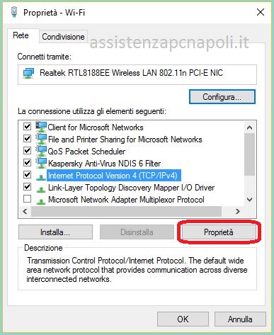 Come impostare un IP statico su Windows 