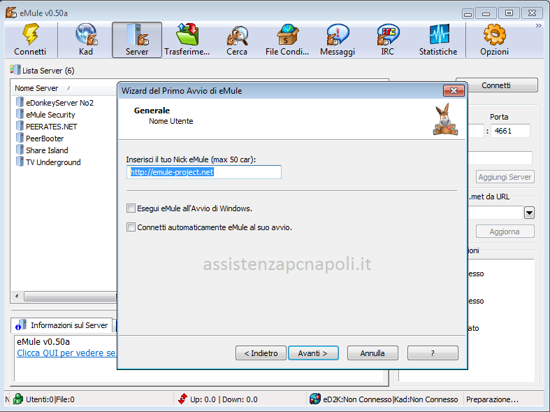 emule codice installazione