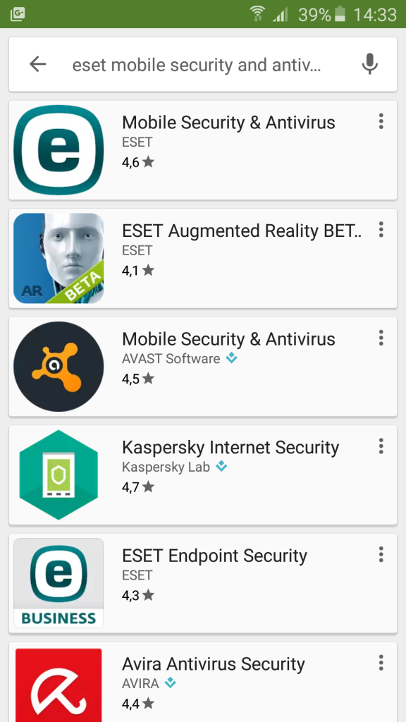 ESET Mobile Security & Antivirus