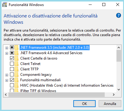 Come attivare Telnet su Windows 10