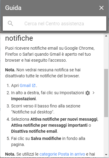 Gmail nuovo aggiornamento interfaccia e funzioni
